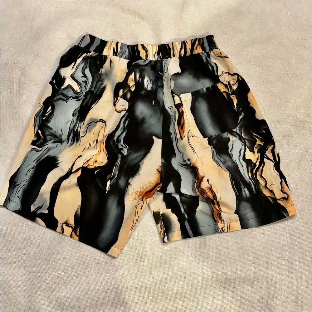 SHEIN Men's Marble Print Set - Picture 5 of 7